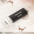 【1GB Black】 Usb 2.0 OTG for Phone/computer Flash Drive 4gb 8gb 16gb 64gb Rotation Usb Pendrive Memory U Gift. 