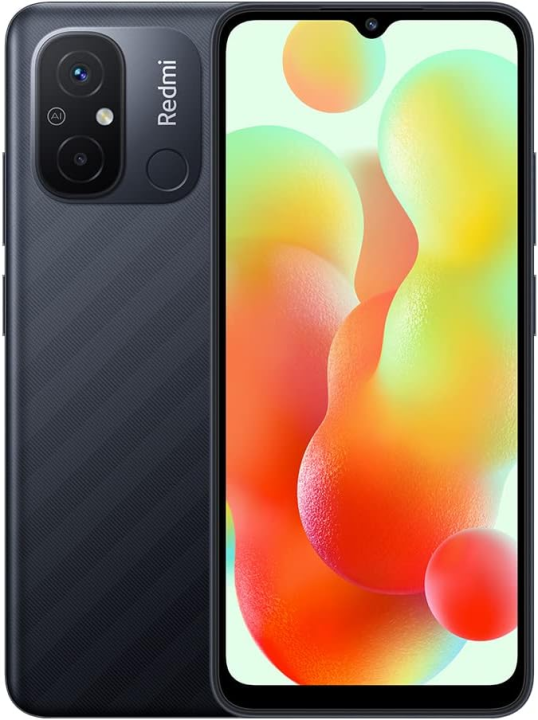 Xiaomi Redmi 12c with 4GB RAM 128GB ROM Brand New sealed pack 6.71 Inch Display Android Smartphone with Back cover, EU Adapter and Charger with Cable and tempered glass