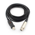 Profession Condenser Microphone Xlr Cable Male To Female 3.5mm 6.35mm Usb Microphone Extension Cable Xlr Audio Cables For Bm 800. 