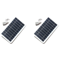 2X 5V High Power USB Solar Panel Outdoor Waterproof Hike Camping Portable Cells Battery Solar Charger for Mobile Phone. 