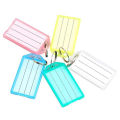 10pcs Plastic Transparent Clamshell Key Tag Classification Label Conbo. 