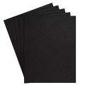 A4 Black Colour Paper A4 Set - 10 Papers. 