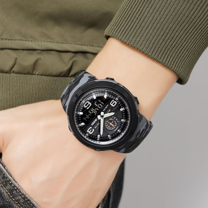 SKMEI%201655%20Outdoor%20Sports%20Men's%20Electronic%20Watch%20Dual%20Display%20Multi%20functional%20Waterproof%20Student%20Exploration%20Watch%20-%20Image%204