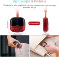 RECHARGEABLE EMS Intelligent Micro current (nmcs) Smart Hanging Cervical Spine Massager Neck Protector Shoulder Massage Hot Compress Heating Pulse for Neck, Back, Deep Tissue Pain Relief Muscle Stimulator. 