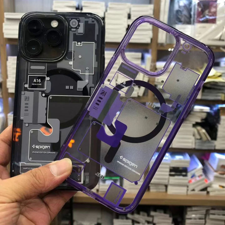 %5BSandmdm%5DOriginal%20Spigen%20Ultra%20Hybrid%20Magfit%20ZeroOne%20Case%20For%20iPhone%2012%20Pro%2013%2015%20Pro%20Max%2014%20Plus%20Electronic%20Cover%20Anti-fingerprint%20Case%20-%20Image%203
