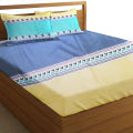Cotton Bed sheets With Pillow Covers. 