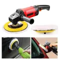 QUANBU 10 Pcs 125 Mm Car Polishing Pad 5 Inch Inch Polish Waxing Pads Wool Polisher Bonnet Car Paint Care Wool Polishing Pad. 