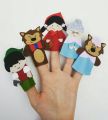 Little Red riding hood  Finger puppets for children.. 