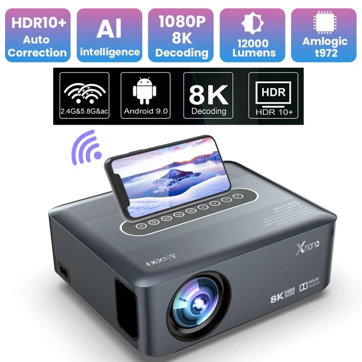 XNANO%20X1%20ANDROID%20PROJECTOR%2012000Lumens%20Smart%20Laser%20Projection%20TV,%201080p,%204K%20and%208K%20Video%20Decoder%20-%20Image%208