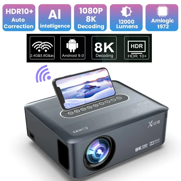 X1%20Projector%20300ANSI%20(12000%20Lumens)%201080P%20Full%20HD%20Smart%20Projector%20LCD%20Smart%20Android%209.0%202T2R%20Wifi%20Video%20LED%20Home%20Theater%20Cinema%20Projector%20-%20Image%208