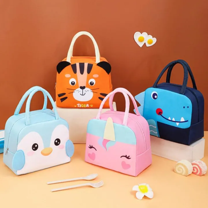 Food%20Handbag%20Oxford%20Storage%20Box%20Pouch%20For%20Students%20Tote%20Children%20Lunch%20Cartoon%20Lunch%20Bags%20Insulation%20-%20Image%203
