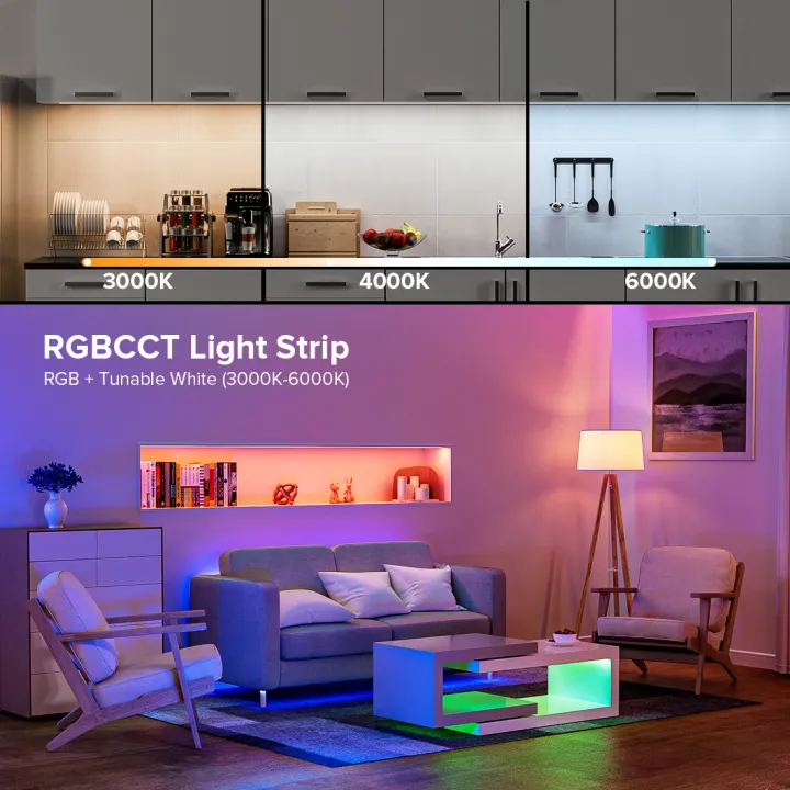 Light%20RA90%20High%20Density%20Light%20Linear%20COBFOBWW96012mm%20Pin%206LEDFCOBRGBCCT%20Strip%20Light%20DC24VLEDSRGBCW%20Flexible%20Adjustable%2018W%20-%20Image%202