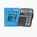 Joinus JS-8837 Auto Replay 12-Digit Electronic Calculator Black with Battery. 