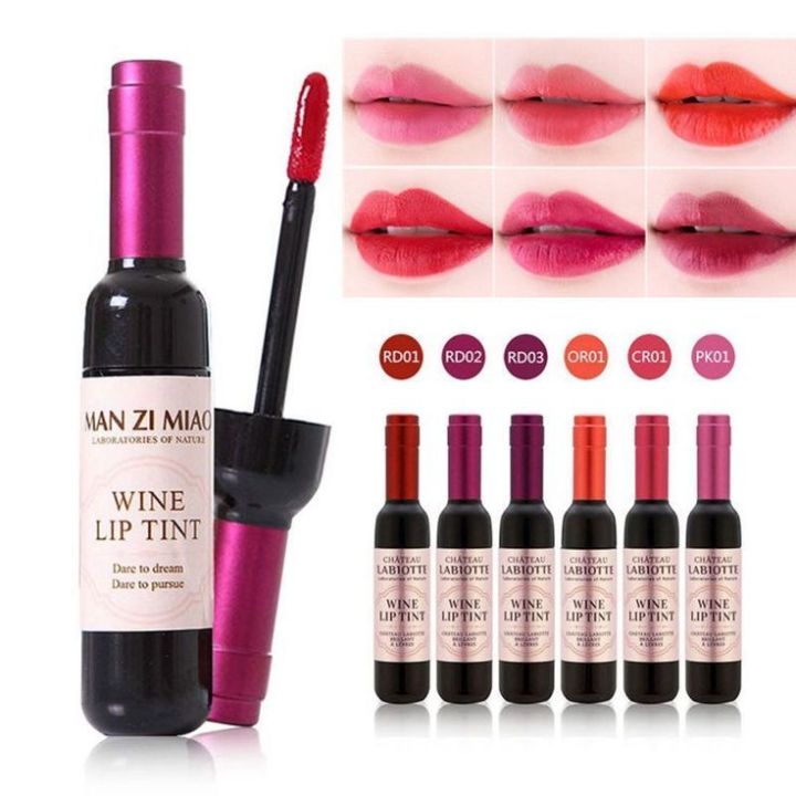 Wine Lip Tint - Long Lasting Lip Stain - Matte Lip Tint - Best Price in Bangladesh