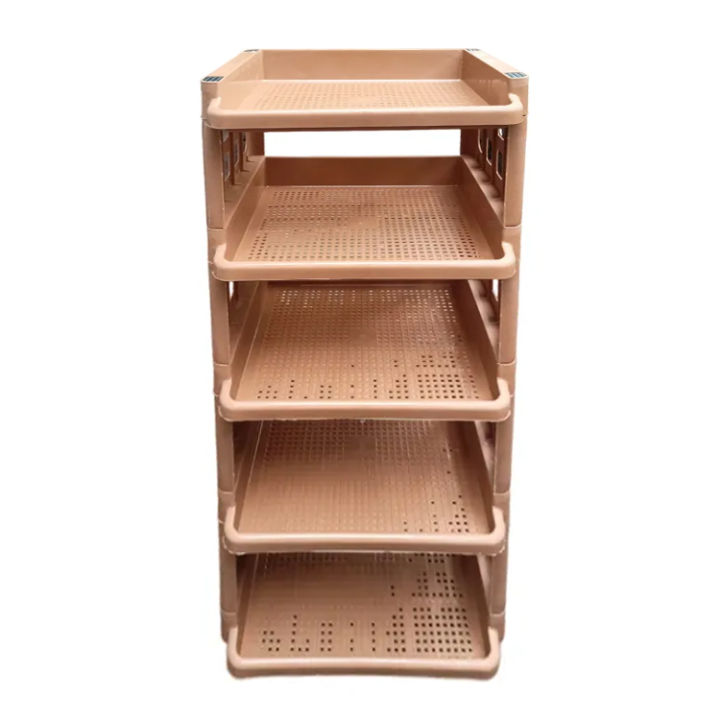 5-Tier%20Storage%20Rack%20Organizer%20%E2%80%93%20Multi-Purpose%20Plastic%20Shelf%20Stand%20for%20Home,%20Kitchen%20&%20Office%20-%20Image%202