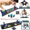 11 In 1 Push Up Board Rack Training Board ABS Body Building Fitness Exercise Tools Portable Non-slip Push-up Stands  Push Up Bar, Push Up Strength Training Equipment, Portable Pushup Handles for Floor.. 