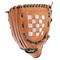9.5 inch outdoor sports baseball glove training equipment with thickened infield pitcher baseball - black. 