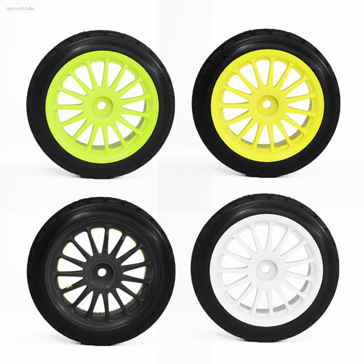 Anrushide New 4pcs 2.2| Wheel Rims Tires Fits for 1/8 HPI RTR WR8 3.0 ...