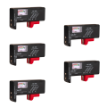 5X BT-168 AA/AAA/C/D/9V/1.5V Batteries Universal Button Cell Battery Colour Coded Meter Indicate Volt Tester Checker. 