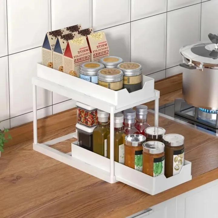 Double%20Layer%20Spice%20Rack%20Storage%20Rack%20Pull-out%204%20Hooks%20Sliding%20Drawer%20Cabinet%20Basket%20Organizer%20Kitchen%20Shelf%20Seasoning%20Holder%20-%20Image%202