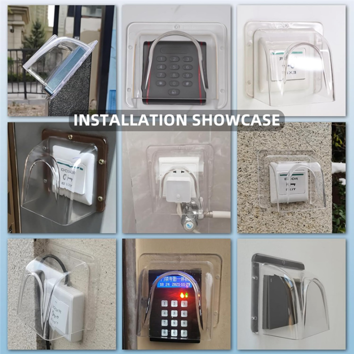 Model%2086%20Switch%20Waterproof%20Cover,Waterproof%20PC%20Rain%20Cover%20for%20Door%20Access%20Control%20Keypad%20Controller%20Rainproof%20Cover%20Durable%20-%20Image%206