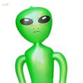 Inflatable Alien Inflatable Figures Inflate Alien Toys Props for Bar Green. 