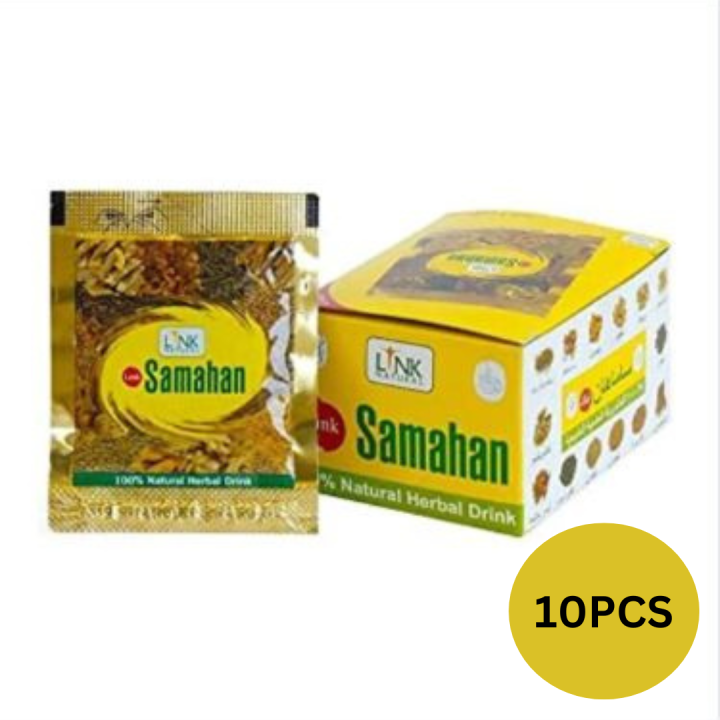 Samahan Ayurvedic Herbal Tea Drink Made With 14 Natural Herbs - 10pcs ...