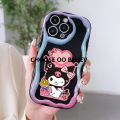 CHOOSE Hontinga for Realme C51 C53 Realme Note 50 Back Cover Cartoon Kuromi Pattern Soft Texture Phone Case Wavy Edge Silicone Cover Affordable. 