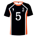Haikyuu 3D T-shirt Volleyball Team Uniform Training Clothes Men Women T Shirt Kids Tshirt Summer Casual Short Sleeve Cool Tops. 