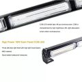 Car LED COB Car Emergency flash Vip light Bar Vehicle Traffic Signal Warning Strobe Light bar 7 Flash Modes 12V Red Blue Amber. 