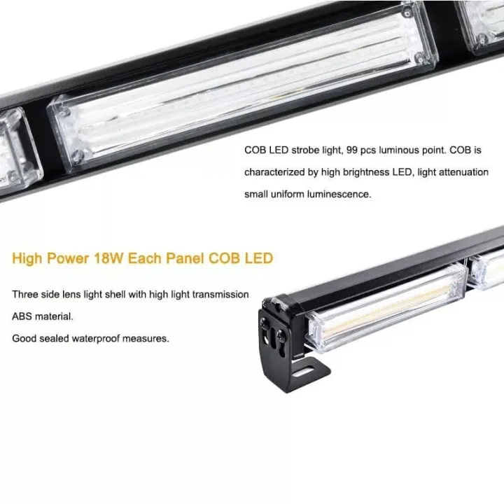 Car%20LED%20COB%20Car%20Emergency%20flash%20Vip%20light%20Bar%20Vehicle%20Traffic%20Signal%20Warning%20Strobe%20Light%20bar%207%20Flash%20Modes%2012V%20Red%20Blue%20Amber%20-%20Image%206