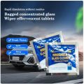 Car Windshield Windscreen Washer Fluid Concentrated Cleaning Tablets. 