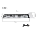 49-Key Hand Electronic Piano Portable Folding Hand Piano Electronic Piano Beginner Keyboard Instrument. 