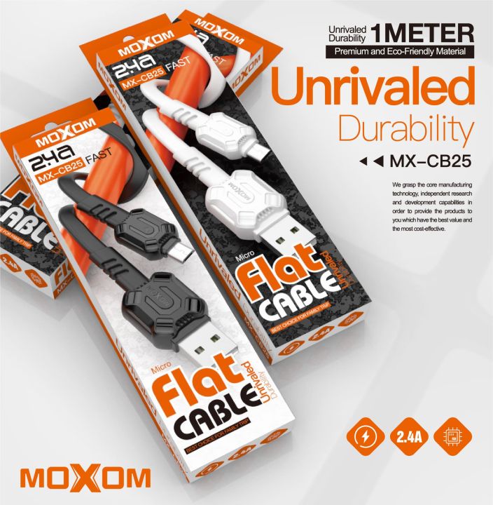 Data%20Cable%20USB%20Type%20C%20MOXOM%20MX-CB25%20Fast%20Charging/Data%20Connector%20Stylish%20and%20Luxurious%20TYPE-C%20Flat%20Cable%20High%20Data%20Transfer%20Speed%20%E2%80%8B%E2%80%8BMOXOM%20MX-CB25%20FAST%20DATA%20&%20CHARGING%20-%20Image%204