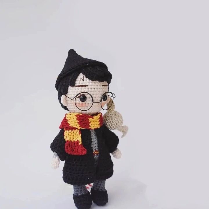 Crochet%20Wool%20Couple%20Doll%20Harry%20Potter%20Harry%20Potter%20Ron%20Creative%20DolldiyHandmade%20Material%20Kit%20Cotton%20-%20Image%207