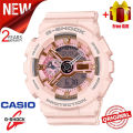 (Ready Stock) G-Shock GMAS110 Women Watch Sport Watch Dual Time Display Water Resistant Shockproof and Waterproof World Time LED Light Girl Sports Wrist Watches GMA-S110MP-7A. 
