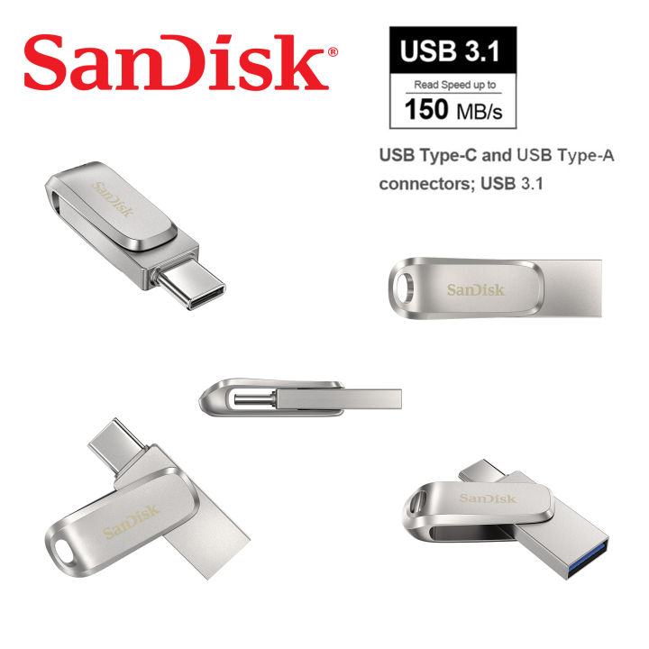SanDisk%20Ultra%20Dual%20Drive%20USB%20Type%20C%20SDDDC4%203.1%2032GB%2064GB%20128GB%20256GB%20USB%20Pen%20Flash%20Drive%20-%20Image%208
