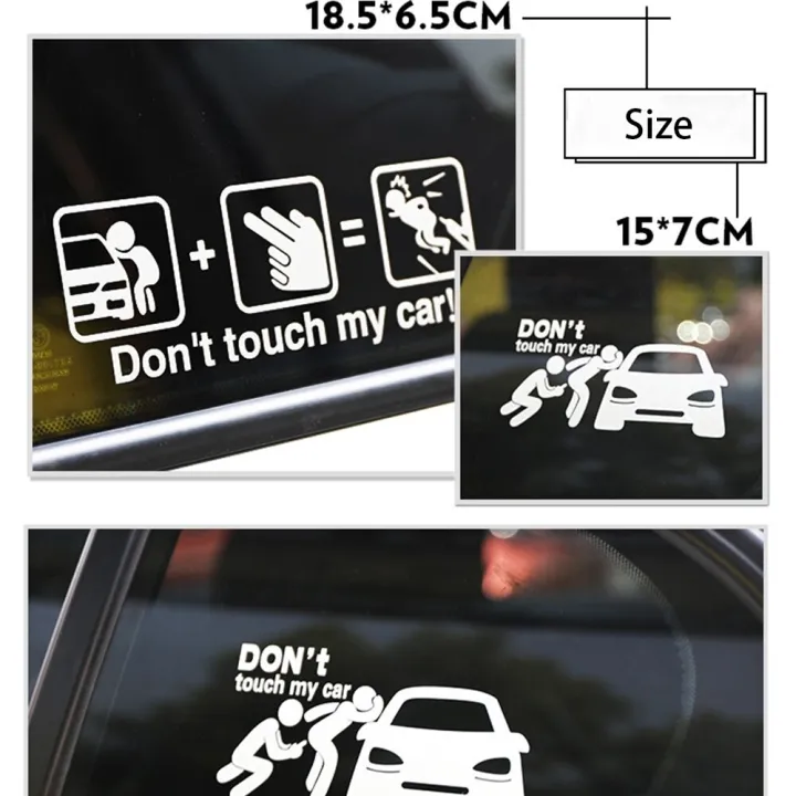 1%20Pcs%20Glass%20Car%20Stickers%20Don't%20Touch%20My%20Car%20Reflective%20Hollow%20Waterproof%20Car%20Sticker%20for%20Auto%20Exterior%20Styling%20Universal%20-%20Image%202