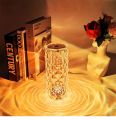 LED Crystal Table Lamp Big Size Modle - Rechargeable Rose Light 16 Colors Touch Night Light Romantic Diamond Atmosphere Light USB Home Decor Big Size Modle ( Not Small One ) 10 inch Height - Free Remote / Lots Of Colour Modes. 