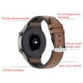 2X Leather Watchband Strap for Huawei Watch GT2 Pro Bracelet Band 22mm Wristband for Huawei WATCH Gt 2 Pro Brown. 