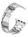 Smart watch  Stainless Steel Wrist Band Straps Belt support all 42mm 43mm 44mm 45mm 49mm Smartwatch. 