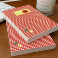 High Appearance Tomato Grid Notebook Minimalist Design Korean Style Tomato Design Korean Notebook Grid Page Blank Page Learning. 