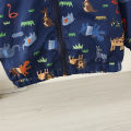 Spring And Autumn New Boys' Baby Long Sleeve Coat Animal Print Infant Hooded Coat Windproof Girl Children'S Clothing (3-24 Months). 