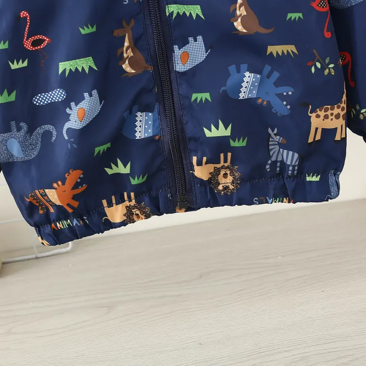 Spring%20And%20Autumn%20New%20Boys'%20Baby%20Long%20Sleeve%20Coat%20Animal%20Print%20Infant%20Hooded%20Coat%20Windproof%20Girl%20Children'S%20Clothing%20(3-24%20Months)%20-%20Image%207