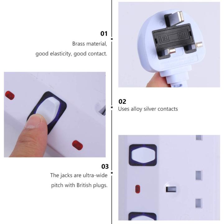 5%20Way%20Plug%20Socket%20Outlets%20with%203%20Meter%20Extension%20Cord%20Universal%20Power%20Strip%20Wire%20Charger%20for%20Home%20Bedroom%20Office%20Living%20Room%2013A%20Fuse%20Surge%20with%20Separate%20Single%20Switch%20Indicate%20light%20Max%2013A%20Surge%20Protector%20Power%203250W%20AC%20250V%20Electrical%20Extension%20Wire%20-%20Image%209