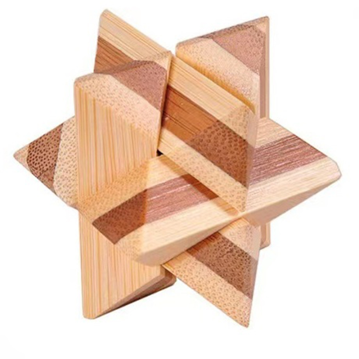 Complex Lock Toy Wooden Lock Kongmingsuo Intelligence Suo Fancy Toy Adult Level 10 High ...