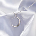 【Dream Sailing Store 】Fashion Sweet Moon Silver Plated Toy Temperament Clavile Chainage During. 