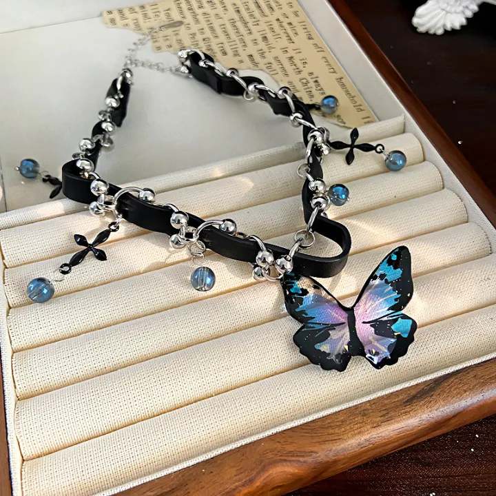%E3%80%90Cheap%E3%80%91chocker%20Black%20Butterfly%20Necklace%20Neck%20Accessories%20Women%20Sweet%20Cool%20Spice%20Girls%20y2k%20Heavy%20Industry%20Collar%20Punk%20Necklace%20High%20Grade%20-%20Image%203