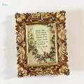 Photo Frame Photo Holder Resin Picture Frame Hanging Office Tabletop Display. 