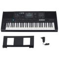 Yamaha PSR-E473 Keyboard With Double X Stand, Padded Bag, Power Adapter 1Year warranty Digital Touch Sensitive Portable 61-Keys Keyboard With Stand, Gig Bag, Dust Cover, & Power Adapter. Yamaha Keyboard PSR473 organ psr E 473 E473 yamaha keyboard musical. 